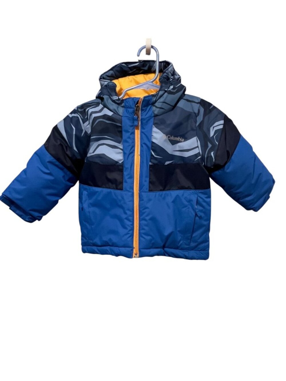 Columbia Boys Lightning Lift II Jacket, Blue, 2T